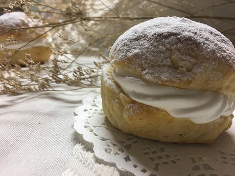 Barbas rellenas de nata