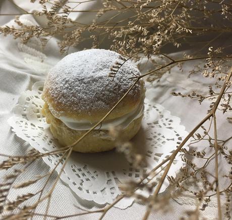 Barbas rellenas de nata