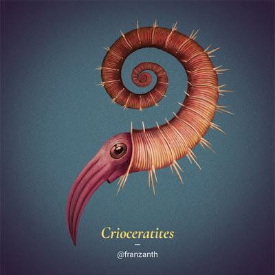 Los cefalópodos extintos de Franz Anthony Los cefalópodos extintos de Franz Anthony