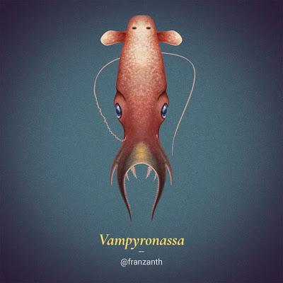 Los cefalópodos extintos de Franz Anthony