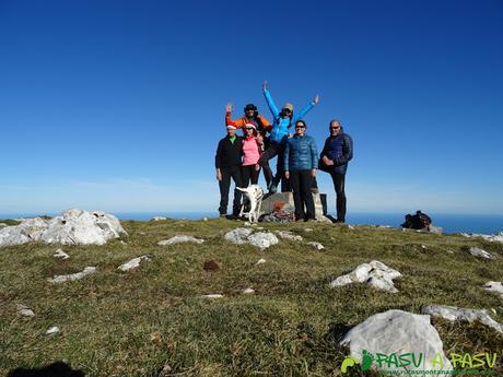 Cima del Pico Liño, en el Cuera