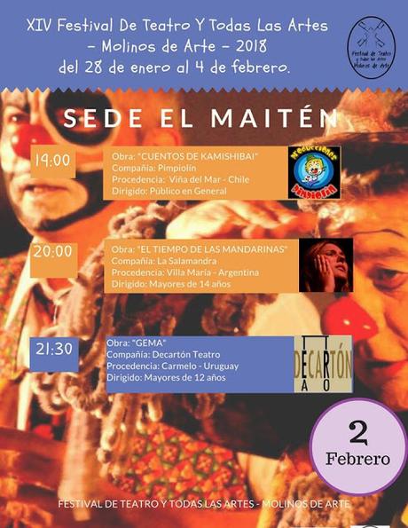 Molinos de Arte, Festival Iberoamericano de Teatro (CHILE) Molinos de Arte, Festival Iberoamericano de Teatro (CHILE)