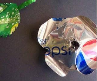 Tutorial para hacer hermosas rosas con latas de aluminio