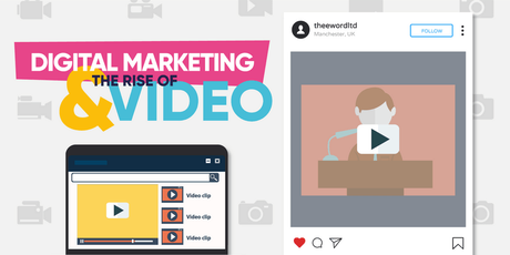 El ascenso en el uso del vídeo en el marketing digital