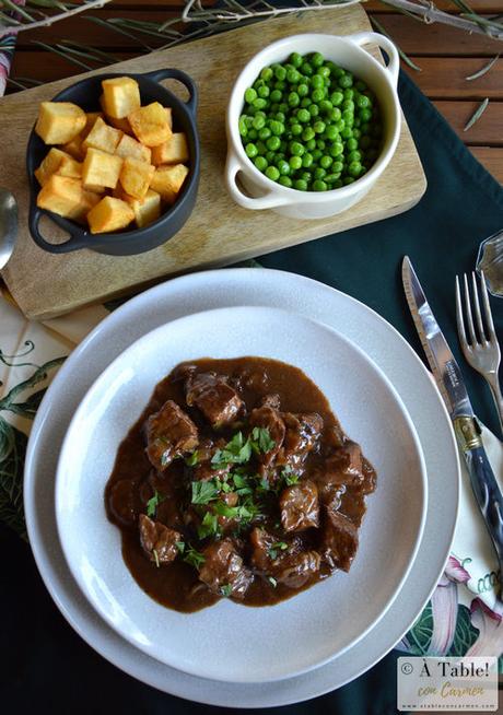 Carbonnade Flamande o Estofado de Ternera con Cebolla y Cerveza