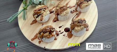 MASMÚSCULO CHEF: CLOUD MUFFINS CON CHOCOLATE Y PB