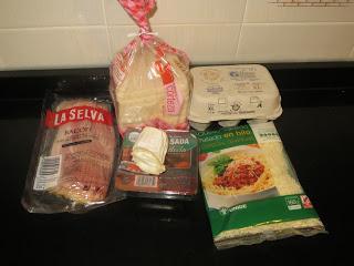 TACOS DE PAN DE MOLDE