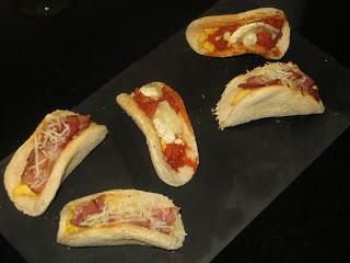 TACOS DE PAN DE MOLDE