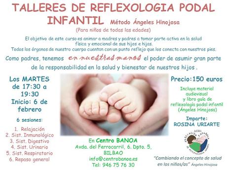 REFLEXOLOGÍA PODAL INFANTIL método Ángeles Hinojosa