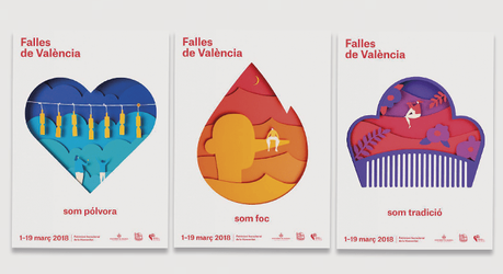Así son los carteles de las Fallas 2018, diseñados por las chicas del estudio Yinsen Así son los carteles de las Fallas 2018, diseñados por las chicas del estudio Yinsen