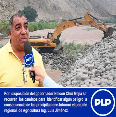 LIMPIEZA EN CAUCE DE RÍOS ESTÁN PREVINIENDO DESBORDES…