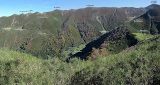 Puente'l Beyu-Fuentes-La Mortera-Cuaña-Estorbín de Valverde (El Curvil)-El Casar-La Cimera