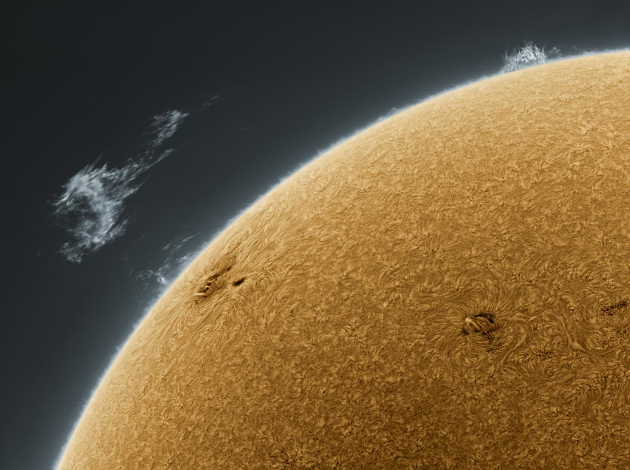Impresionante imagen solar