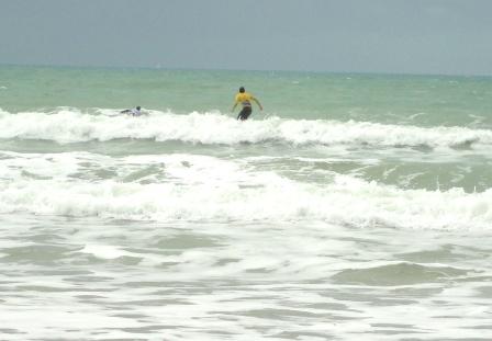 Surf en conil Playa de la Fontanilla