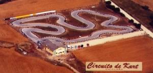 Vista aérea del circuito de kart de Conil