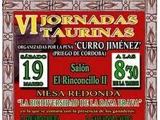 Sextas jornadas peña taurina curro jiménez