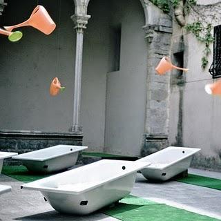 Los jardines de exposición