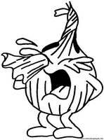 dibujo cebolla llorando