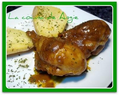 MUSLOS DE POLLO AL CURRY