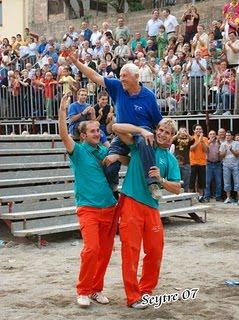 Jose Luís y el toro “Capitán”.