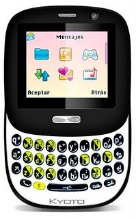 Kyoto presenta su Mini Celular con teclado Qwerty que facilita su uso y otorga mayor personalidad