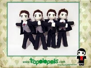 novios 30cm y mini-novios 12cm