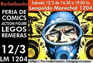 ROCKETBOOKS: Horacio Lalia en la Feria del Comic