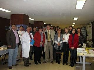 Profesionales de la salud y asociaciones de pacientes, usuarios y voluntariado se dan cita en el Hospital Carlos Haya en una jornada de participación