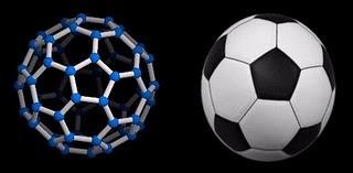 fulereno c60 pelota de fútbol