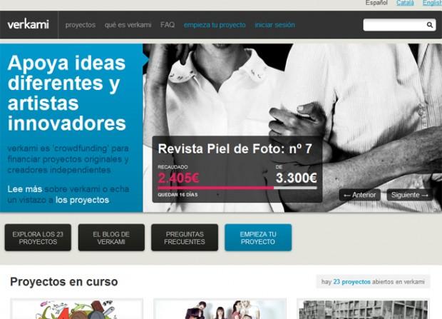 Verkami: plataforma de crowdfunding para creadores independientes