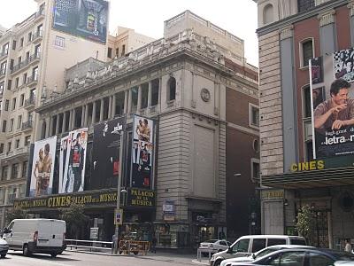 Palacio de la Música de Madrid - Restauración de la Fachada Principal - Estado anterior a las obras