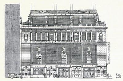 Palacio de la Música de Madrid - Restauración de la Fachada Principal - Estado anterior a las obras