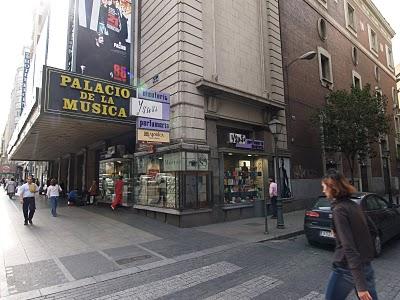 Palacio de la Música de Madrid - Restauración de la Fachada Principal - Estado anterior a las obras