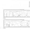 5 Sentidos Lounge Bar / On-A Arquitectos Secciones transversales