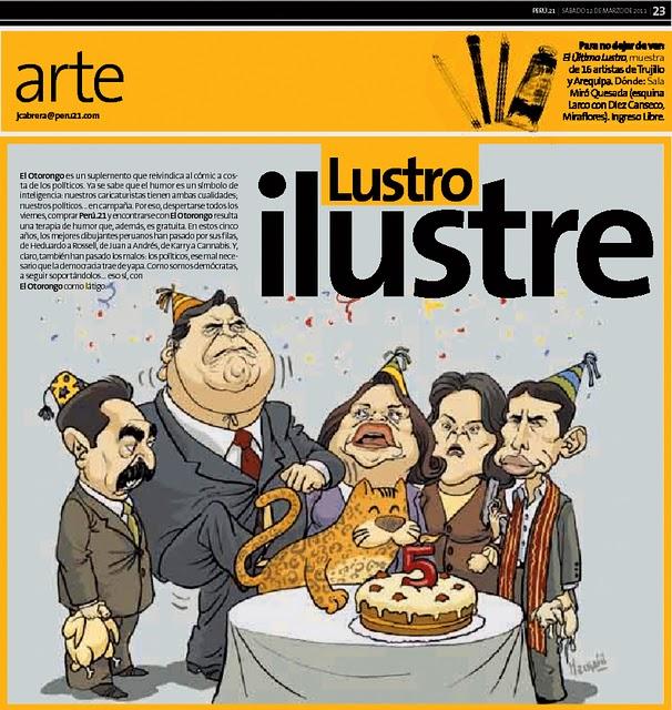 Feliz 5to aniversario Otorongos!