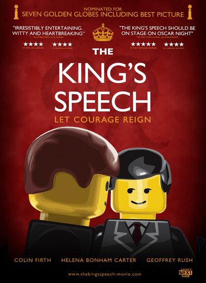 LEGO adapta los carteles de los films nominados de este año