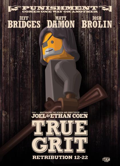 LEGO adapta los carteles de los films nominados de este año