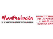 Manifestación Contra Recortes, Pensiones, Empleo Derechos Sociales