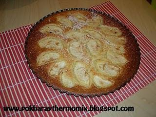 Tarta pudding de manzana