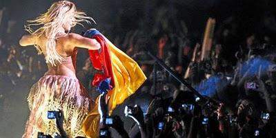 Shakira se lució con su presentación en Bogotá