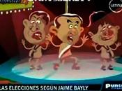 Elecciones presidenciales peruanas dibujos animados producidos Jaime Bayly