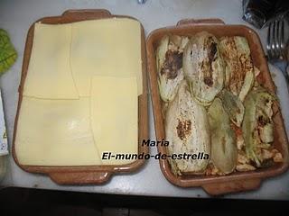 Lasaña de berenjenas