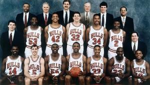 Homenajearon a los Bulls del 1990-91