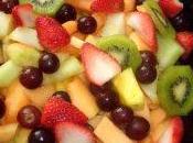 Para comer fruta, visualice ensalada frutas
