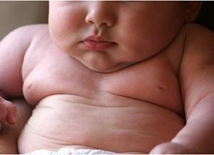 La obesidad también afecta a los bebés
