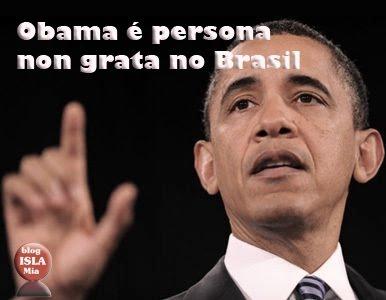 Obama es persona non grata en Brasil, dicen movimientos sociales