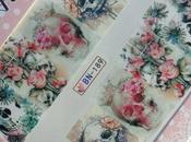 Nail Skull Foral Rose