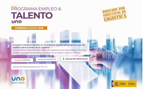 Programa Empleo & Talento UNO, el Máster en Dirección y Gestión Logística Integral