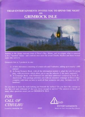 Grimrock Isle, de Triad Entertainments (1992) Grimrock Isle, de Triad Entertainments (1992)