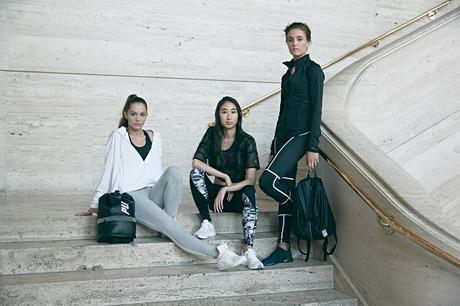 Los bailarines del NYCB para Puma swan pack collection